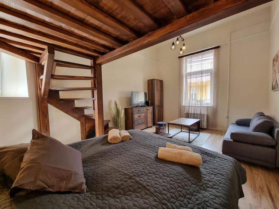 Vintage Apartman In City Center Miskolc Eksteriør bilde